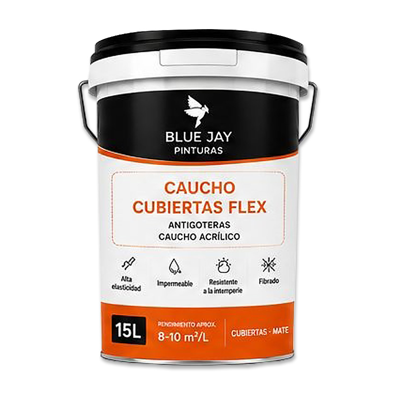 Blue Jay Caucho Cubiertas Flex Revestimiento Impermeabilizante Acrílico