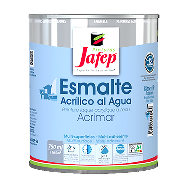 Esmalte Acrílico Acrimar Metalizado Jafep