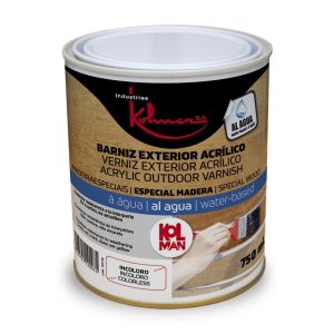 Barniz Exterior Acrílico al Agua Kolman