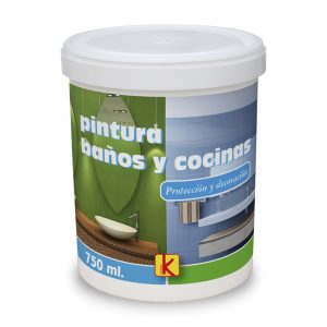 Pintura Acrílica Baños y Cocinas Antimoho