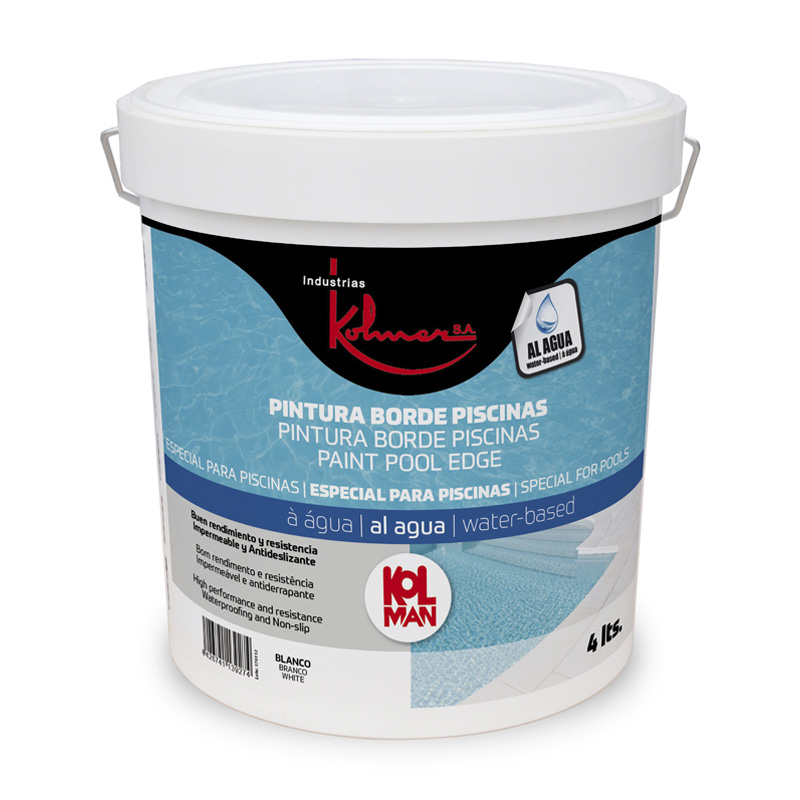 Pintura Acrílica Borde Piscinas Kolman