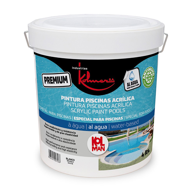 Pintura de Piscinas Acrílica Premium Kolmer Antimoho