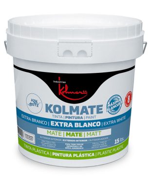 Pintura Plástica Mate Kolmate Extra Blanco