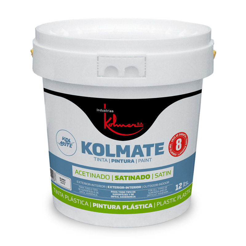Pintura Plástica Satinada Kolmate