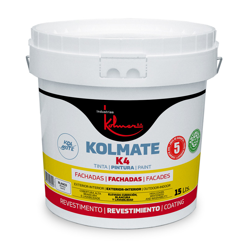 Revestimiento Fachadas Kolmate K4 Antimoho